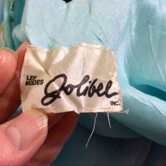 Vintage Les Modes Jolibel watercolour dress - Picture 16 of 16